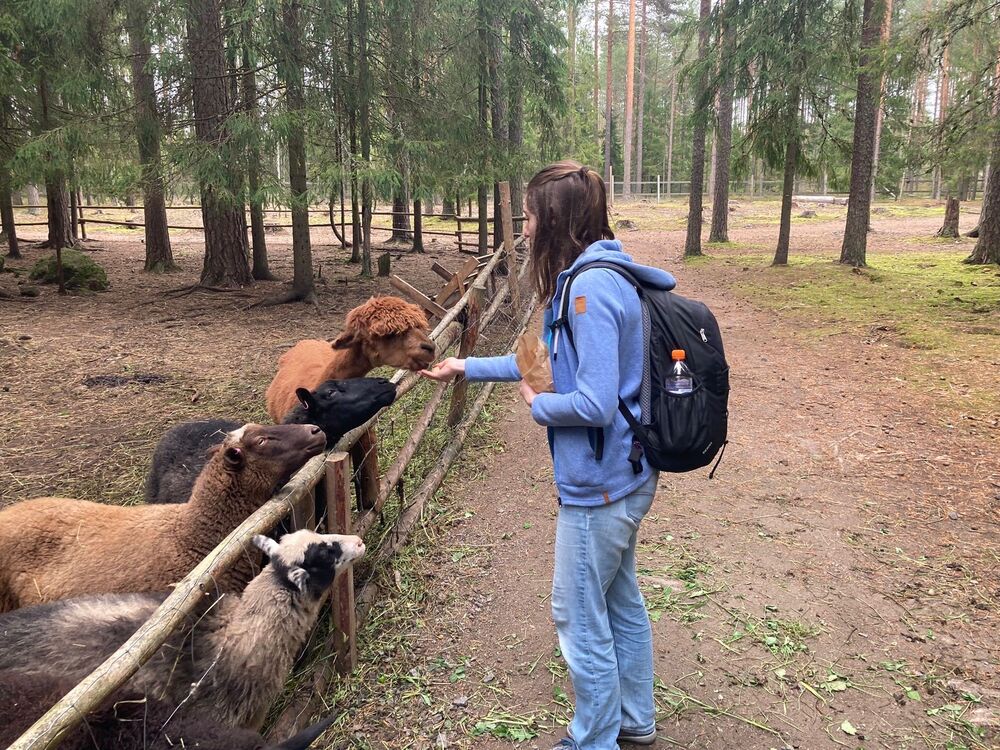 Abschalten vom Alltag kann Jessica am besten in der Natur. (Foto: zVg)